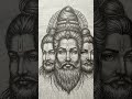 bramha ji drawing & sketch #withdrawing #drawing