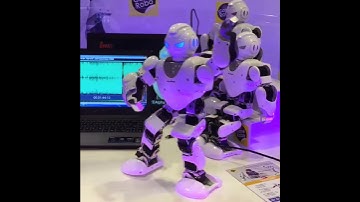 [2015-08-24] Japan Game Robo Alpha 1S is dancing「Gangnam Style」