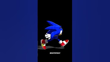 mmd #Sonic RUNNING animation (DL) #makevocaloidgreatagain #vocaloid #mikumikudance #kaitov3english