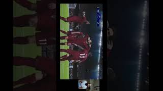 احتفال محمد صلاح بعد هدف التعادل في مانشسترسيتي في نهائي دوري ابطال اوروبا