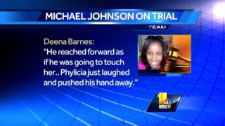 Phylicia Barnes' sister takes stand in Michael Johnson trial