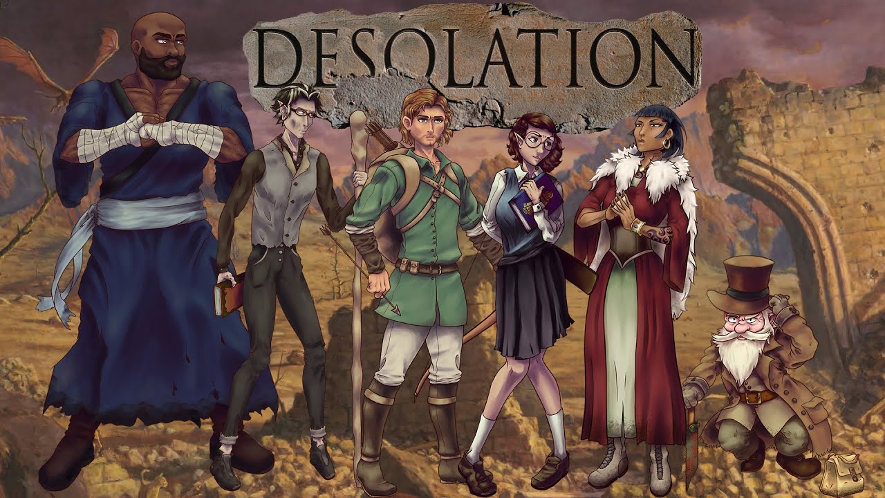 Desolation TTRPG Episode 32 | Post-Apocalyptic Fantasy Roleplaying & Live Speed Sketching