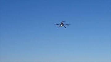 HMFY600 tricopter updated PX4 test flight short video