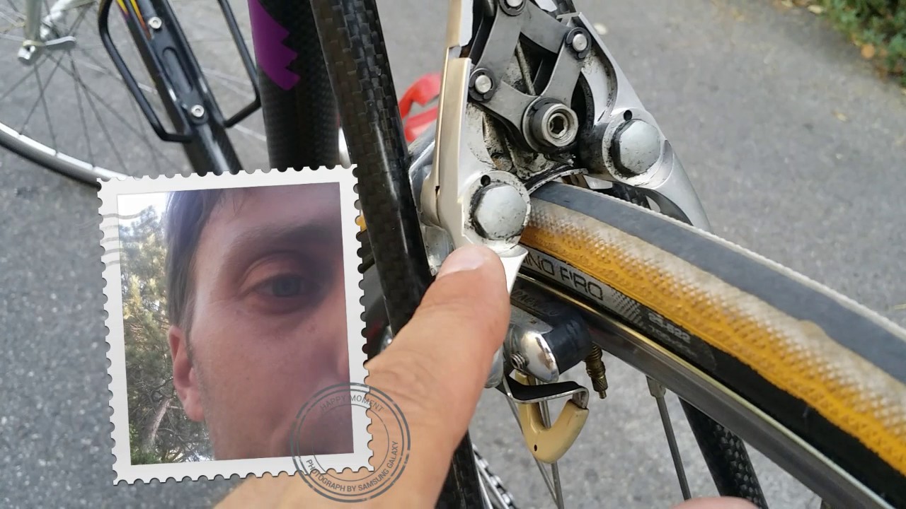 Freni Campagnolo Delta vintage bicicletta - YouTube
