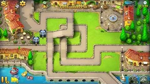 Fieldrunners 2 Walkthrough - Tangled Express Heroic