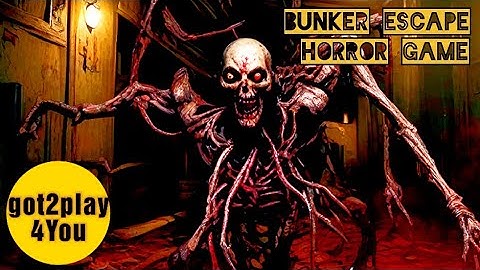 Bunker Escape - Horror Game | Escape Horror Games | Android gameplay Mobile app phone4kids telephone