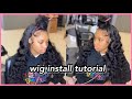 STEP BY STEP LOOSE DEEP WAVE WIG INSTALL