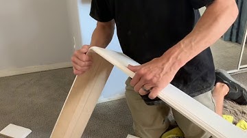 How To Install Baseboards With Rounded Corners - Easy Bullnose Corner Tips!