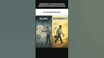 Stop Blaming Others: Take Responsibility for Your Life #successmindset #success #money #viral