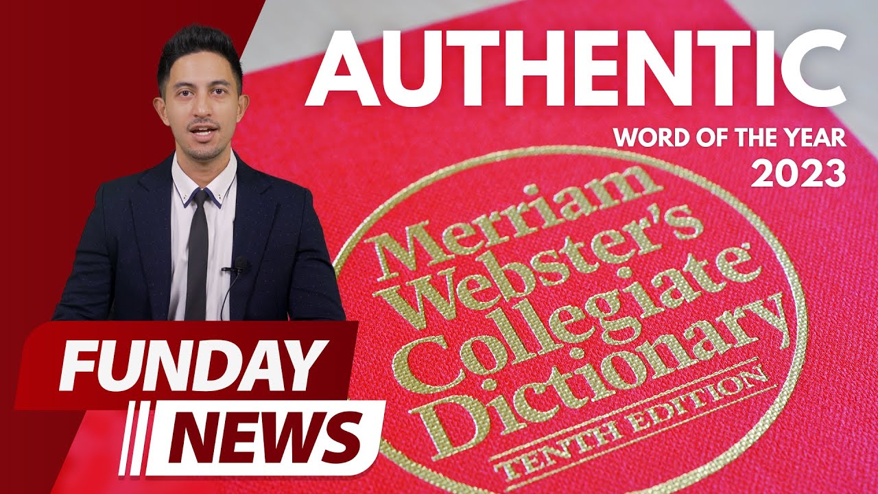 FUNDAY News 英語新聞 2023.11.29 MerriamWebster’s Word of the Year for