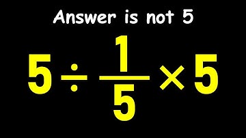 This Simple Math Question Stumps Everyone!