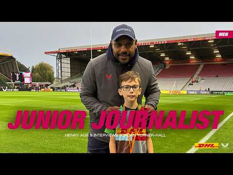 Harlequins Junior Journalist Henry grabs an exclusive interview with Jordan Turner-Hall