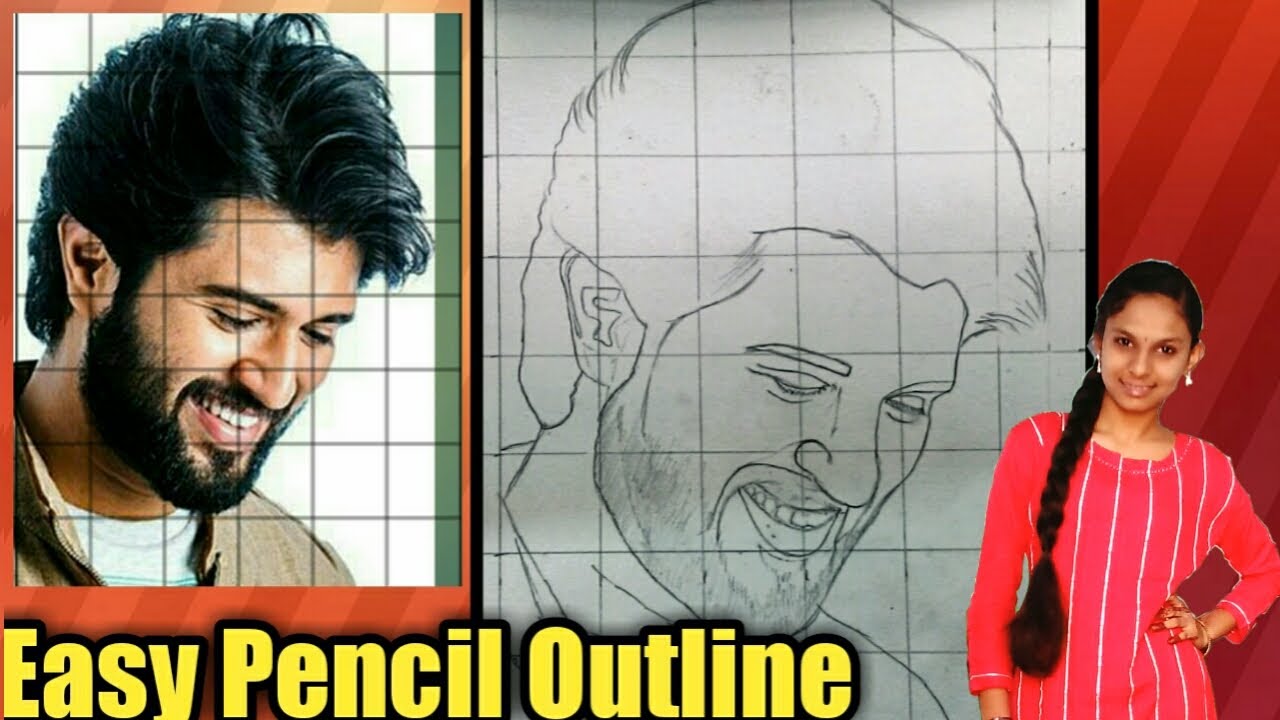 Actor Vijay Devarakonda Drawing | PeakD