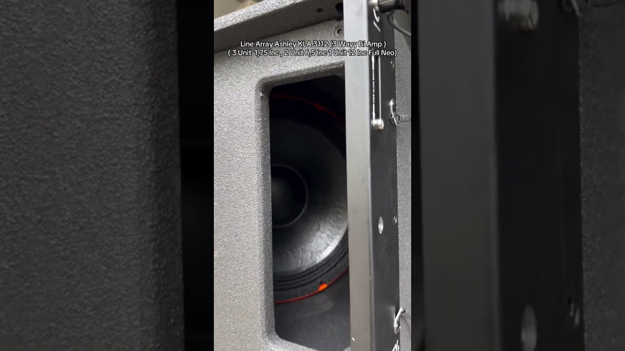 Line Array Ashley KLA 3112 (3 Wayy Paling Compact & Power Full)