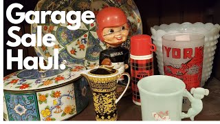 I FOUND VERSACE AT A GARAGE SALE! | Garage Sale Shop With Me & Haul
