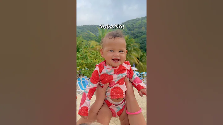 the cutest big sis and little sis 🥹🌺 #moana2 #shorts