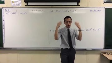 Separating Rational & Irrational Components in Binomial Expansion