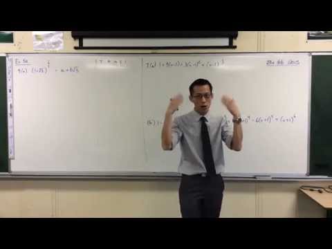 Separating Rational & Irrational Components in Binomial Expansion