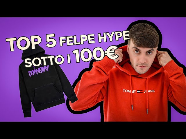 TOP 5 FELPE HYPE SOTTO I 100€ - YouTube