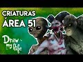 CRIATURAS del AREA 51 | Draw My Life