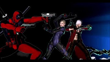 UMvC3 Mini Practice Session- Merc with Dem "Six Gunz" Combos