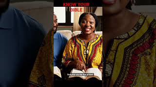 KNOW YOUR BIBLE #burundi #RWANDA #UGANDA #NIGERIA #USA #KENYA #TANZANIA