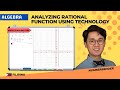 PAANO MAG-ANALYZE NG RATIONAL FUNCTIONS GAMIT ANG TECHNOLOGY | MATH TEACHING TIPS