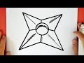 COMMENT DESSINER UN SHURIKEN