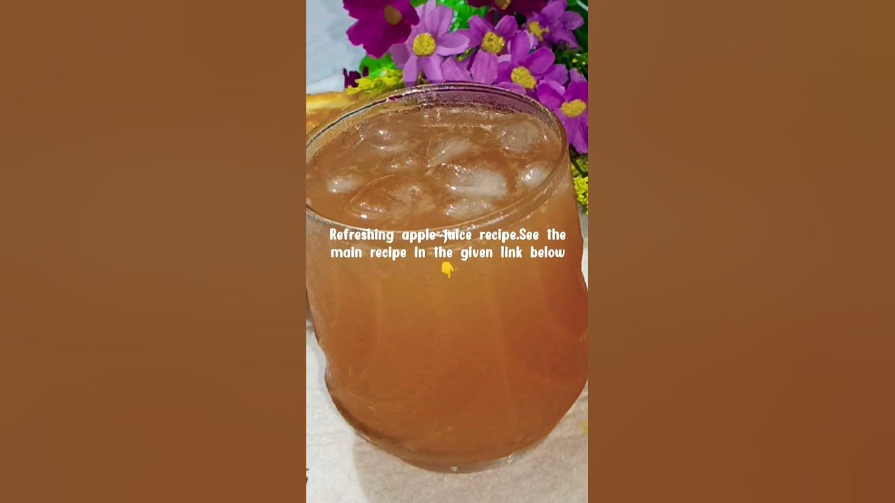 Refreshing apple juice recipe by A&T kitchen.Eid special drink recipe