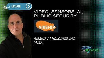 Airship AI Holdings, Inc. (AISP) 🧠🎥 Video, Sensoren, AI, Openbare veiligheid #miljonair #aandelen
