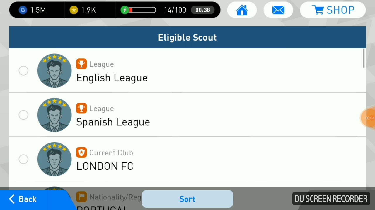 Cristiano Ronaldo scout combination 100% working! PES 2018 mobile.