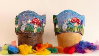 Class Trailer: Wool Felting: Make a Woodland Celebration Crown screenshot 3
