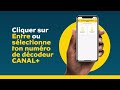 Tuto rabonnement canal plus avec momo app