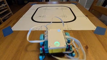 Lego Spike Prime: Color Sensor Lesson 1:   Stop at line