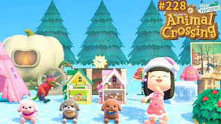 Premières neiges & Nouvelle décoration de décembre ❄️ Animal Crossing New Horizons 228