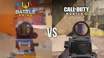 Battle Prime vs Call of Duty Mobile - Attention to Detail Comparison