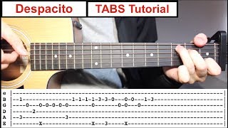 Vigilancia Día Orgulloso Despacito | Fingerstyle TABS Guitar Lesson (Tutorial) How to play  Fingerstyle - YouTube