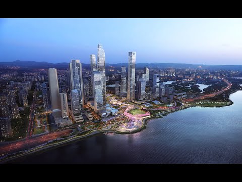 Video: Rogers Stirk Harbor + Partners Plant Einen 1200 Meter Hohen Garten In Shenzhen