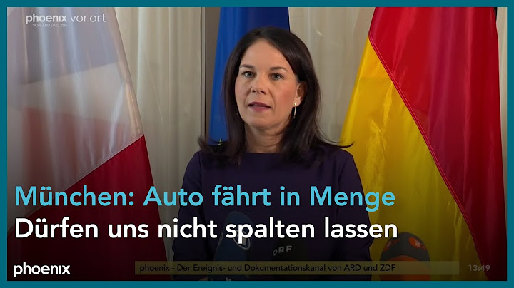 München: Auto fährt in Menschenmenge - Statement von Annalena Baerbock am 13.02.25