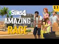 STEALING FROM THE LANDGRAABS | Sims Amazing Race EP03 PART1 | The Sims 4