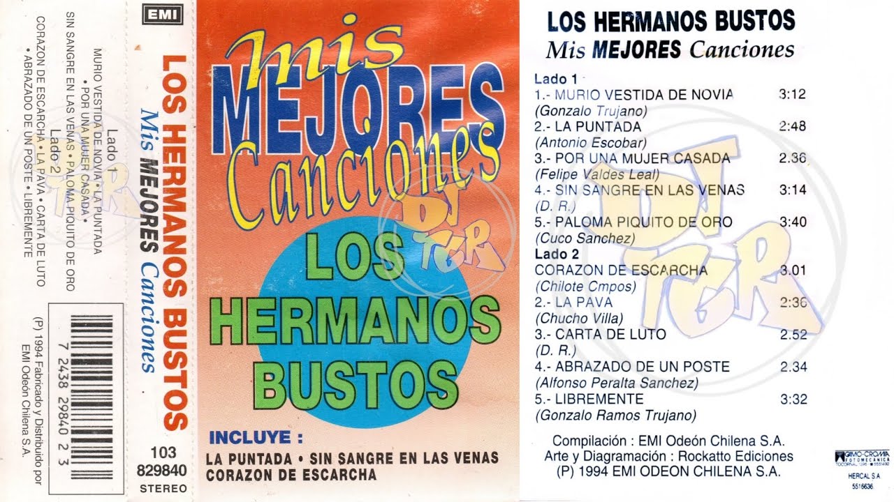 LOS HERMANOS BUSTOS  - MIS MEJORES CANCIONES  [1994][DJTGRCASS]
