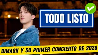 Finalmente El Primer Concierto De Dimash De 2026 - Platiquemos Dears