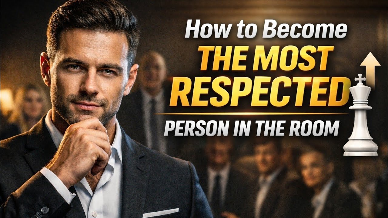 How to Become the Most Respected Person in the Room | Psychology of Respect & Authority