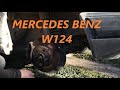 Mercedes Benz W124 - Front Loose Wheel Bearing Adjustment DIY tutorial