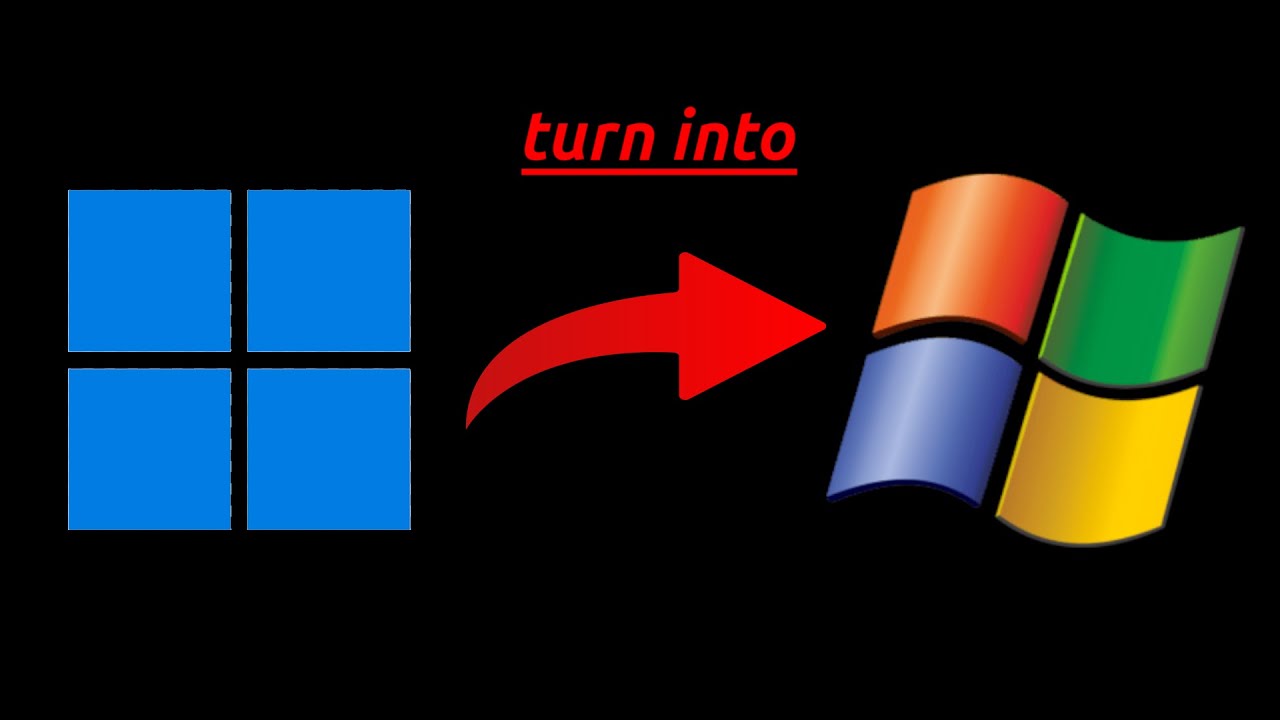 Turning Windows 11 into Windows XP