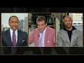 LOOK AT THE CAMERA ON A COLD OPEN! - Stephen A. to Mad Dog | First Take