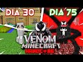 🕸️SOBREVIVÍ 100 Días SIENDO VENOM! en Minecraft HARDCORE....esto fue lo que pasó🛸 Parte 2 II