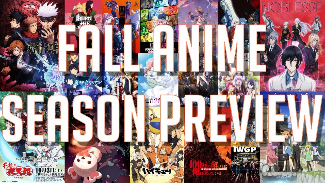 Fall Anime Season Preview! - YouTube