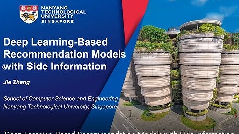 Deep Learning Based Recommendation Models with Side Information (ICDM 2020 NeuRec Workshop)