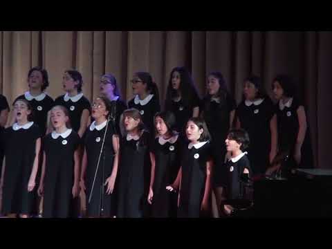 გორის სამუსიკო კოლეჯის გოგონათა გუნდი 'Ride the chariot' / Girls' choir of Gori